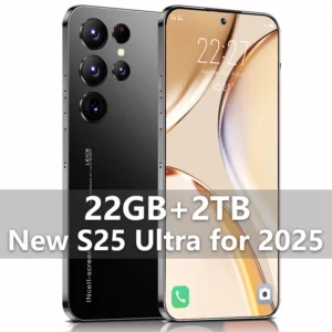 S25 Ultra nouveau smartphone 5G 7.3 pouces haute définition Android 14 Snapdragon 8gen3 10core double SIM téléphone 7800 mAh déverrouillage téléphone