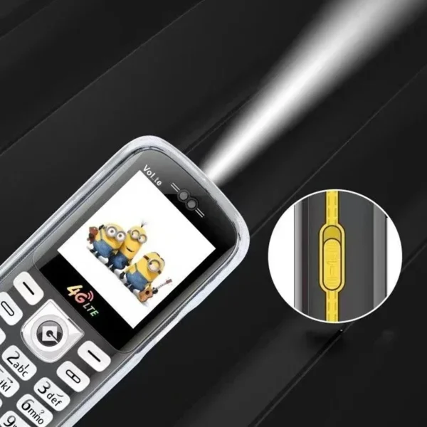 Mini téléphone portable de dessin animé, 1.44 ", 2G GSM, double SIM, téléphone magique MP3, pas de lampe de poche d'appareil photo, petit téléphone portable de carte d'étudiant – Image 6