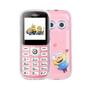 Mini téléphone portable de dessin animé, 1.44 ", 2G GSM, double SIM, téléphone magique MP3, pas de lampe de poche d'appareil photo, petit téléphone portable de carte d'étudiant